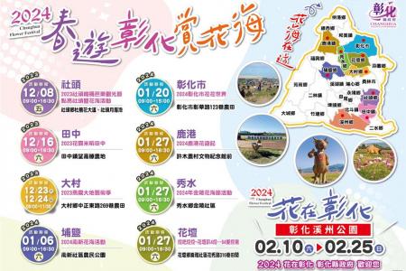 2024春遊彰化賞花海